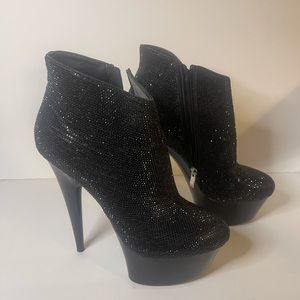 Ellie studded gem boots